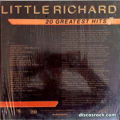 LITTLE RICHARD - 20 Greatest Hits - Imagen 3