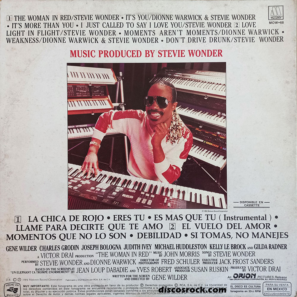 STEVIE WONDER - The Lady in Red - Imagen 2